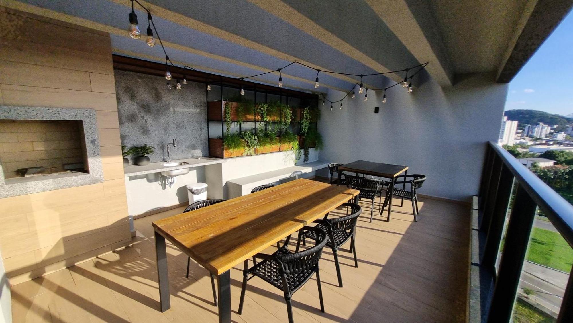 Apartamento Joinville Saguacu - Piscina Incrivel Εξωτερικό φωτογραφία