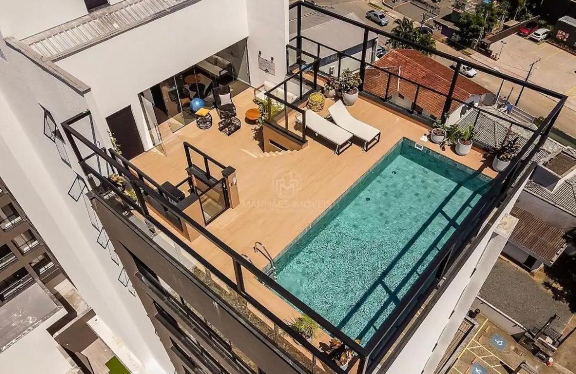 Apartamento Joinville Saguacu - Piscina Incrivel Εξωτερικό φωτογραφία